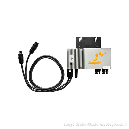 Sungold WiFi Grid-Tied Solar Microinverter 400W/600W/800W with Storage Battery and Internal WiFi Monitor